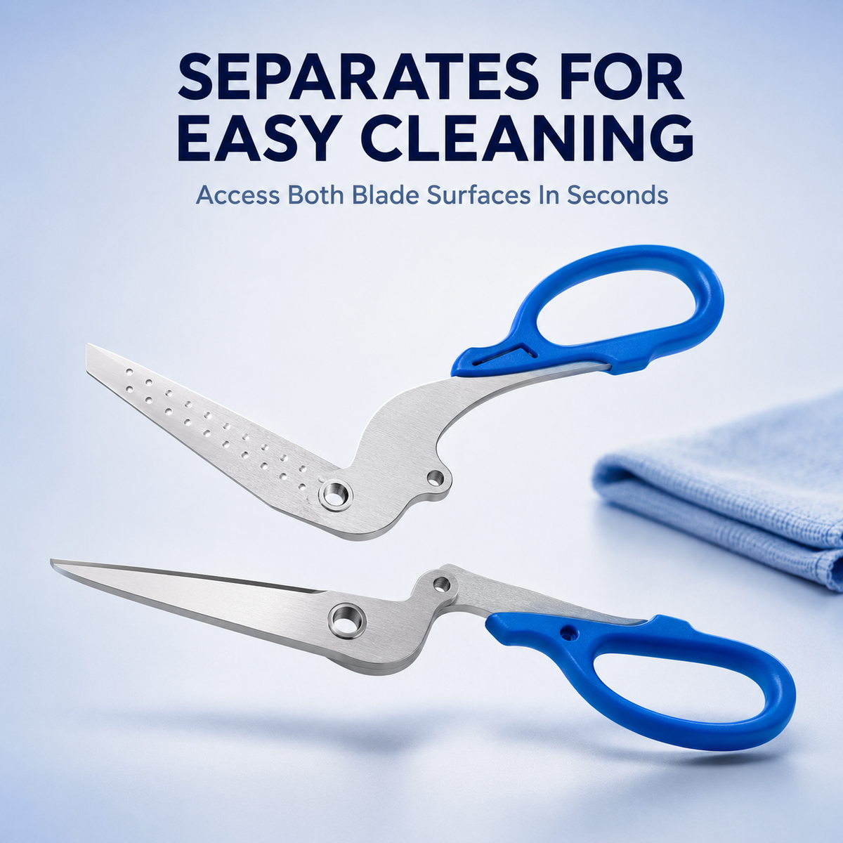 ⚡Anti-Jam Multi-Purpose Cardboard Scissors – Cut Boxes, Tape & Labels with Less Struggle
