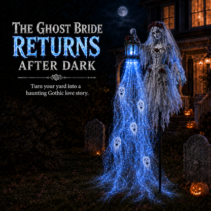👻 50% OFF | Solar Halloween Spirit-Cascade Garden Lights – 6 Haunted Characters to Choose From