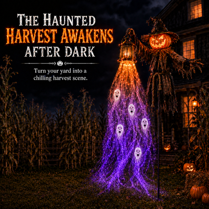 👻 50% OFF | Solar Halloween Spirit-Cascade Garden Lights – 6 Haunted Characters to Choose From
