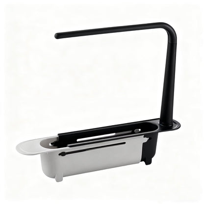 🔥 Limited-Time Offer! Adjustable Telescopic Sink Organizer – Drain, Dry & Declutter
