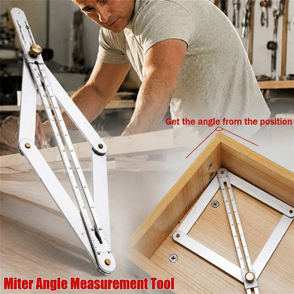 📐 Adjustable Multi-Angle Finder – Measure Once, Cut Right