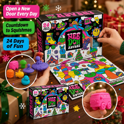 NeeDoh Advent 2026 Squishmas Calendar