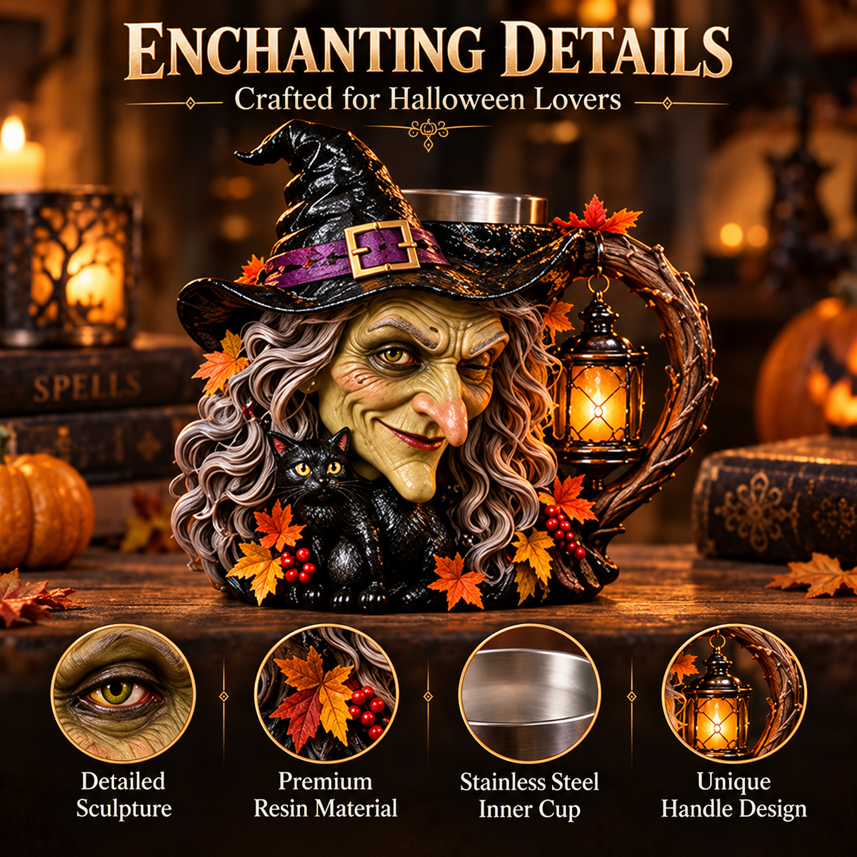 🔥 Limited-Time 49% OFF – The Spirits Come Alive™ Spooky Sculpted Mug Collection
