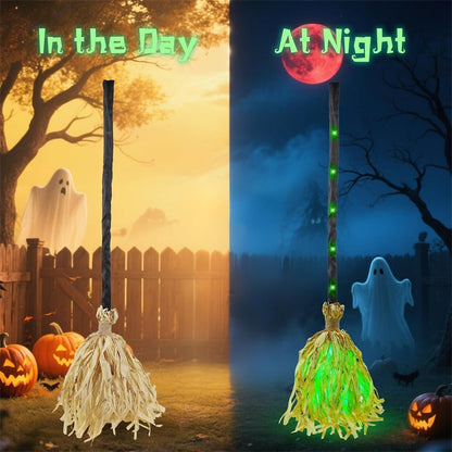 🔥 Limited-Time Offer! 49% OFF - 🎃🧹Floating Witch's Broom –Haunted Dancing Moving Broom(📦Buy 2 Free Shipping)