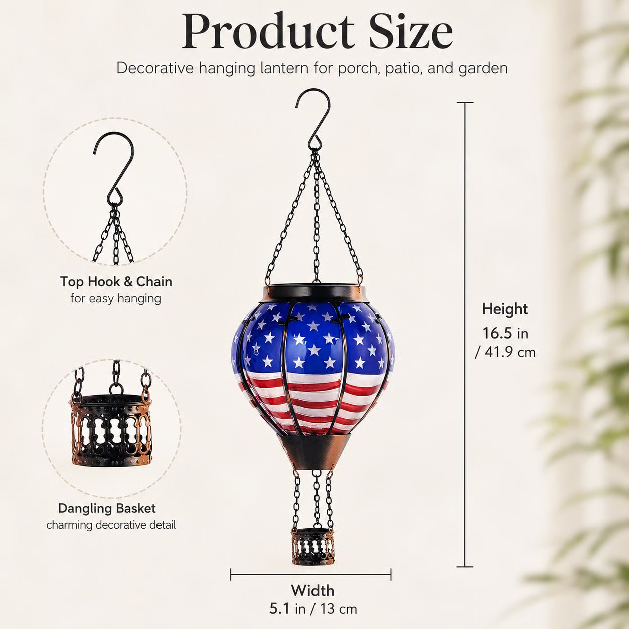 🔥🔥 Father's Day Special: Buy 2, Get Free Shipping — 250th Anniversary Edition Solar Hot Air Balloon Lanterns