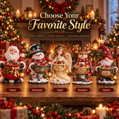 🔥 Limited-Time 49% OFF – Lighted Christmas Candy Bowl Collection – 5 Festive Holiday Designs