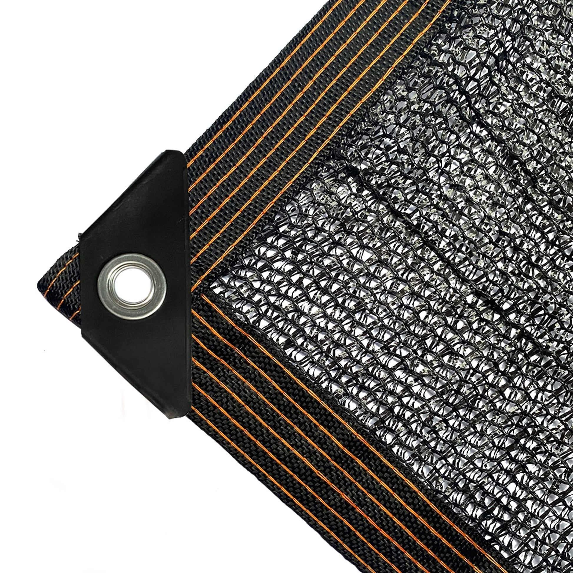 🔥Summer Hot Sale Promotion-49% OFF🌞-90% Blackout Cloth (Black) - 10 x 13ft UV-Resistant Shade Net with Reinforced Rivets
