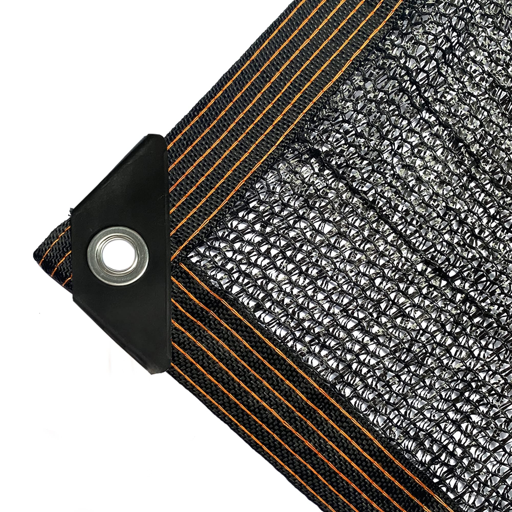 🔥Summer Hot Sale Promotion-49% OFF🌞-90% Blackout Cloth (Black) - 10 x 13ft UV-Resistant Shade Net with Reinforced Rivets