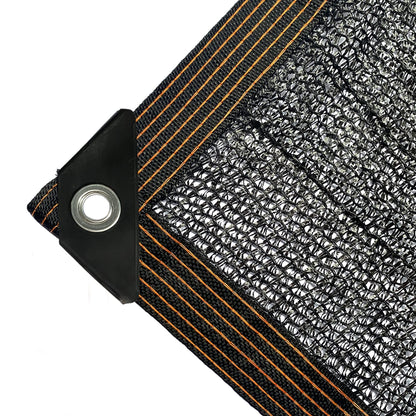 🔥Summer Hot Sale Promotion-49% OFF🌞-90% Blackout Cloth (Black) - 10 x 13ft UV-Resistant Shade Net with Reinforced Rivets
