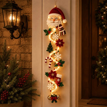 🎄 48% OFF – MerryCascade™ Light-Up Christmas Door Hanger | 6 Festive Designs ✨