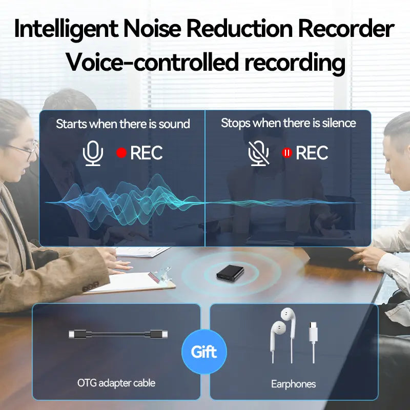 🔥 Limited-Time 49% OFF – Mini Magnetic Voice Recorder One-Touch Recording