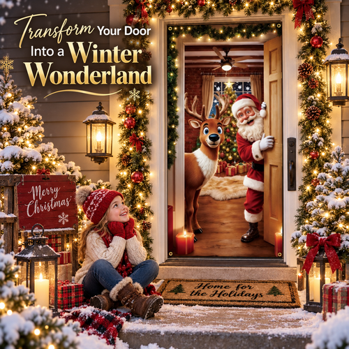 🎄 Christmas Edition | Full-Door Holiday Makeover – Now 40% OFF