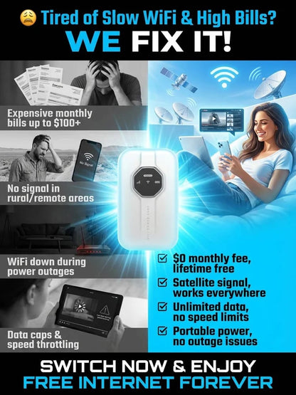 📡[Global Coverage] Boundless Portable Wi-Fi
