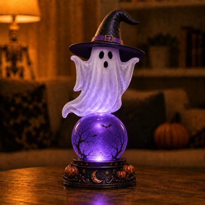 🔥 LIMITED TIME: 50% OFF! 👻Halloween Crystal Ball Lamp🔮 The Perfect Halloween Decoration🎃