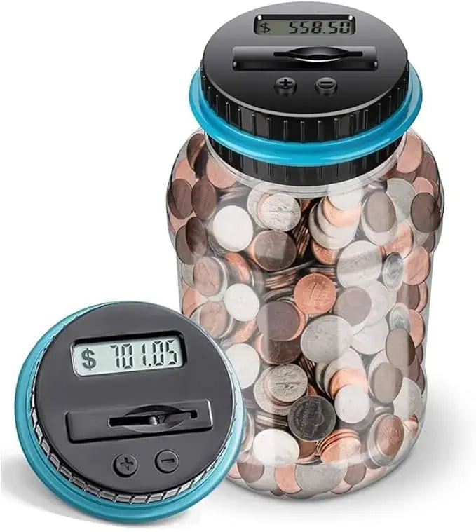 Digital Counting Coin Savings Bank