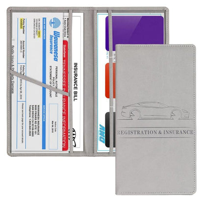 🚘Never Fumble for Documents Again 🙌📋 Car Registration & Insurance Holder
