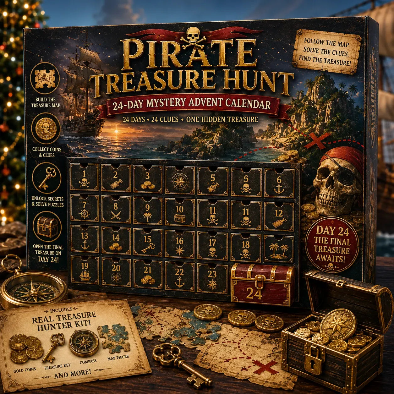 🎄 50% OFF – 24 Days. 24 Clues. One Mystery to Solve. 🕵️