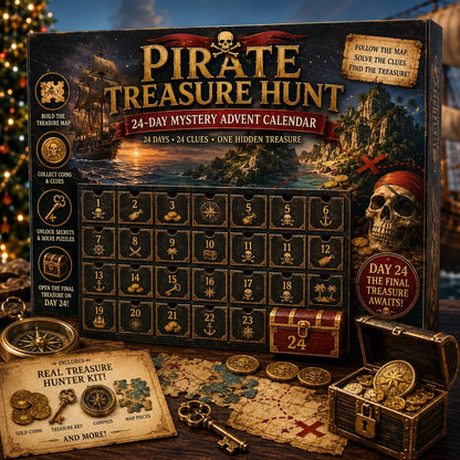 🎄 50% OFF – 24 Days. 24 Clues. One Mystery to Solve. 🕵️