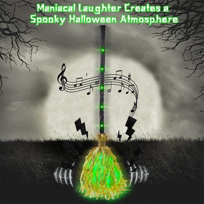 🔥 Limited-Time Offer! 49% OFF - 🎃🧹Floating Witch's Broom –Haunted Dancing Moving Broom(📦Buy 2 Free Shipping)
