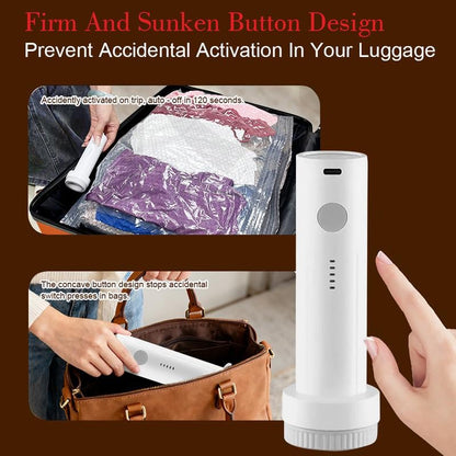 🔥 40% OFF Travel Packing Upgrade | Rechargeable Vacuum Pump + 6 Storage Bags