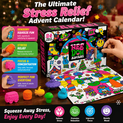 NeeDoh Advent 2026 Squishmas Calendar