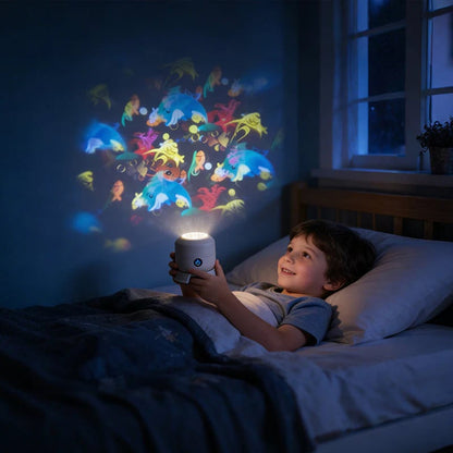 🔥 2026 Upgraded Colorful Rotating LED Projector Light – Create Stunning Party & Festival Effects Instantly
