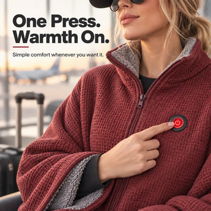 🧣Wearable Heated Blanket – Cozy Hands-Free Warmth☀️
