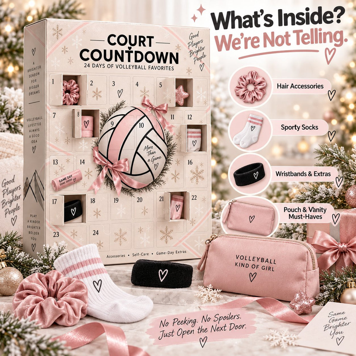 🏐 Volleyball Advent Calendar 2026 – 24 Days of Surprises