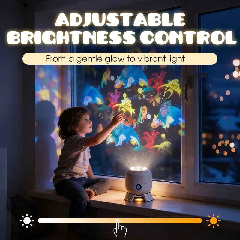 🔥 2026 Upgraded Colorful Rotating LED Projector Light – Create Stunning Party & Festival Effects Instantly