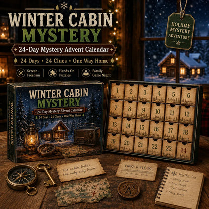 🎄 50% OFF – 24 Days. 24 Clues. One Mystery to Solve. 🕵️