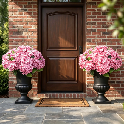 🔥🔥 Limited-Time Offer! 49% OFF -🔥Artificial Outdoor Hydrangea Flowers - UV resistant, Waterproof, Windproof