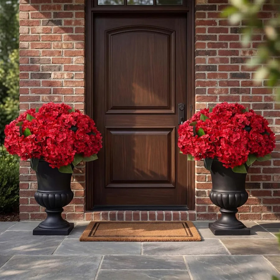 🔥🔥 Limited-Time Offer! 49% OFF -🔥Artificial Outdoor Hydrangea Flowers - UV resistant, Waterproof, Windproof