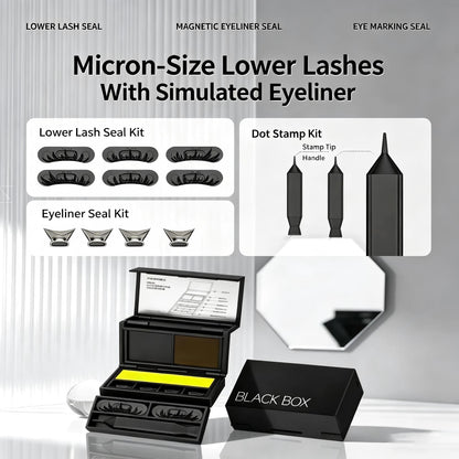 🥳2026 HOT SALE🥳💋50K+ SOLD!🔥 50% OFF! 3-in-1 Kit: Eyeliner and Lower Lash Stamp