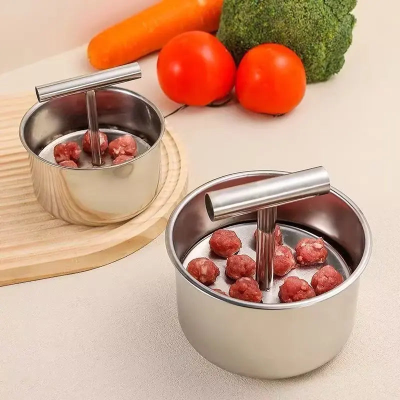 🔥 Limited-Time 50% OFF! Stainless Steel Meatball Shaper – Make Perfect Meatballs Fast & Easy 🍖✨