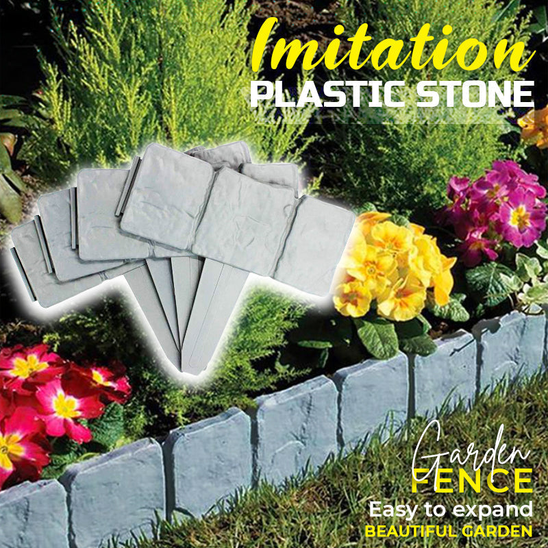 🔥Limited Time 50% OFF🔥 Faux Stone Garden Edging Border – Natural Rock Look for Beautiful Landscapes