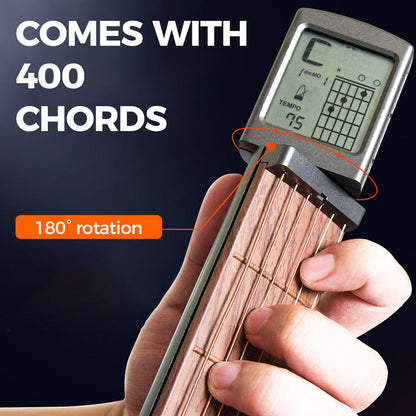 🎸 Holiday Gift Special | Pocket Guitar Chord Trainer – 400 Chords + Metronome | 50% OFF + FREE SHIPPING