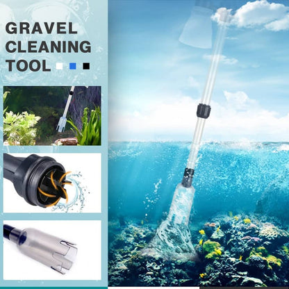 🐠 50% OFF | Electric Aquarium Gravel Cleaner – Easy Debris Removal & Water Change Helper