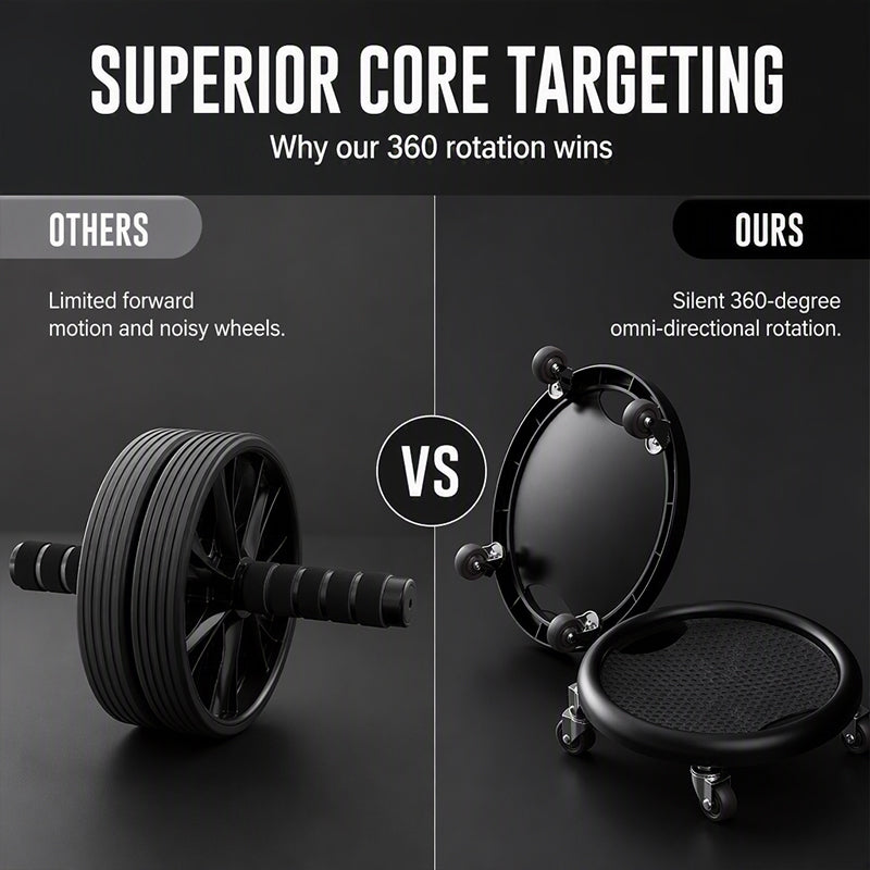 🏠 Home Workout Upgrade | 360° Core Glide Disc – 50% OFF