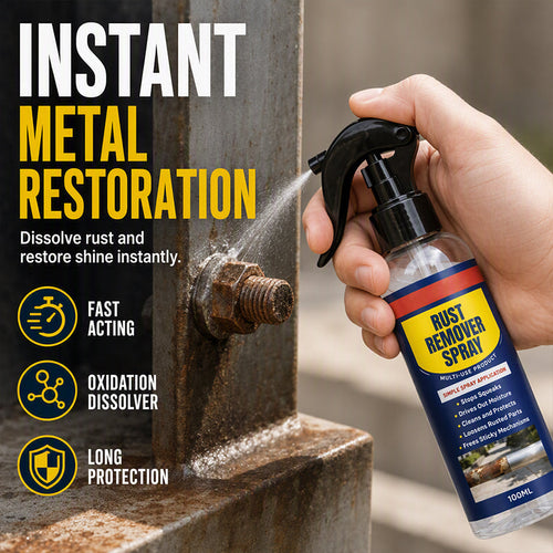 🔥 48% OFF – Multi-Purpose Rust Remover & Lubricant Spray | Restore, Lubricate & Protect Metal