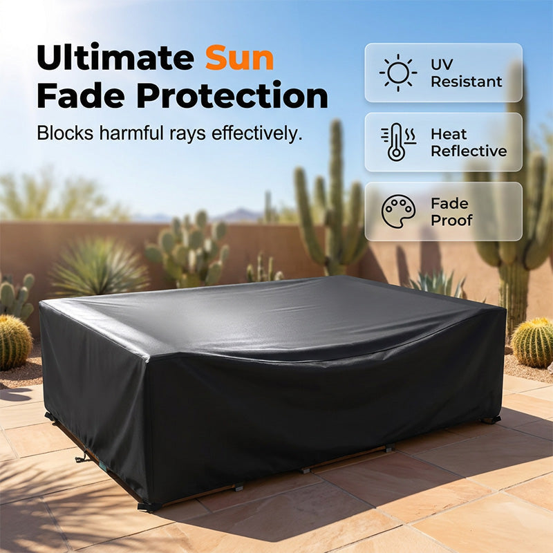 🏡 Hot Sale – All-Weather Patio Furniture Cover | Protect It Year-Round