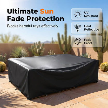 🏡 Hot Sale – All-Weather Patio Furniture Cover | Protect It Year-Round