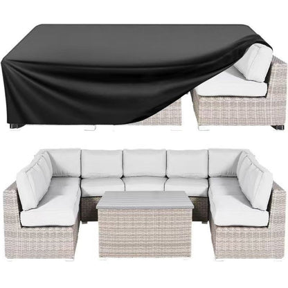🌧️ 21% OFF | All-Weather Patio Furniture Cover – Waterproof 210D Oxford Protection